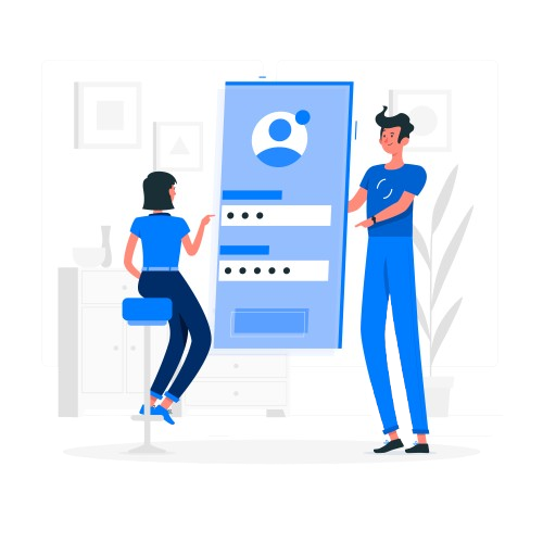 Sign Up Illustration